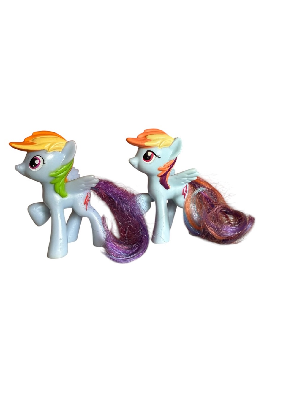 My Little Pony Rainbow Dash Pony Toy - Orange, Purple, Green Hair